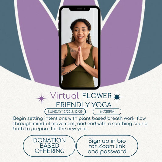 Flow into the Holidays! Virtual Yoga Practices this December