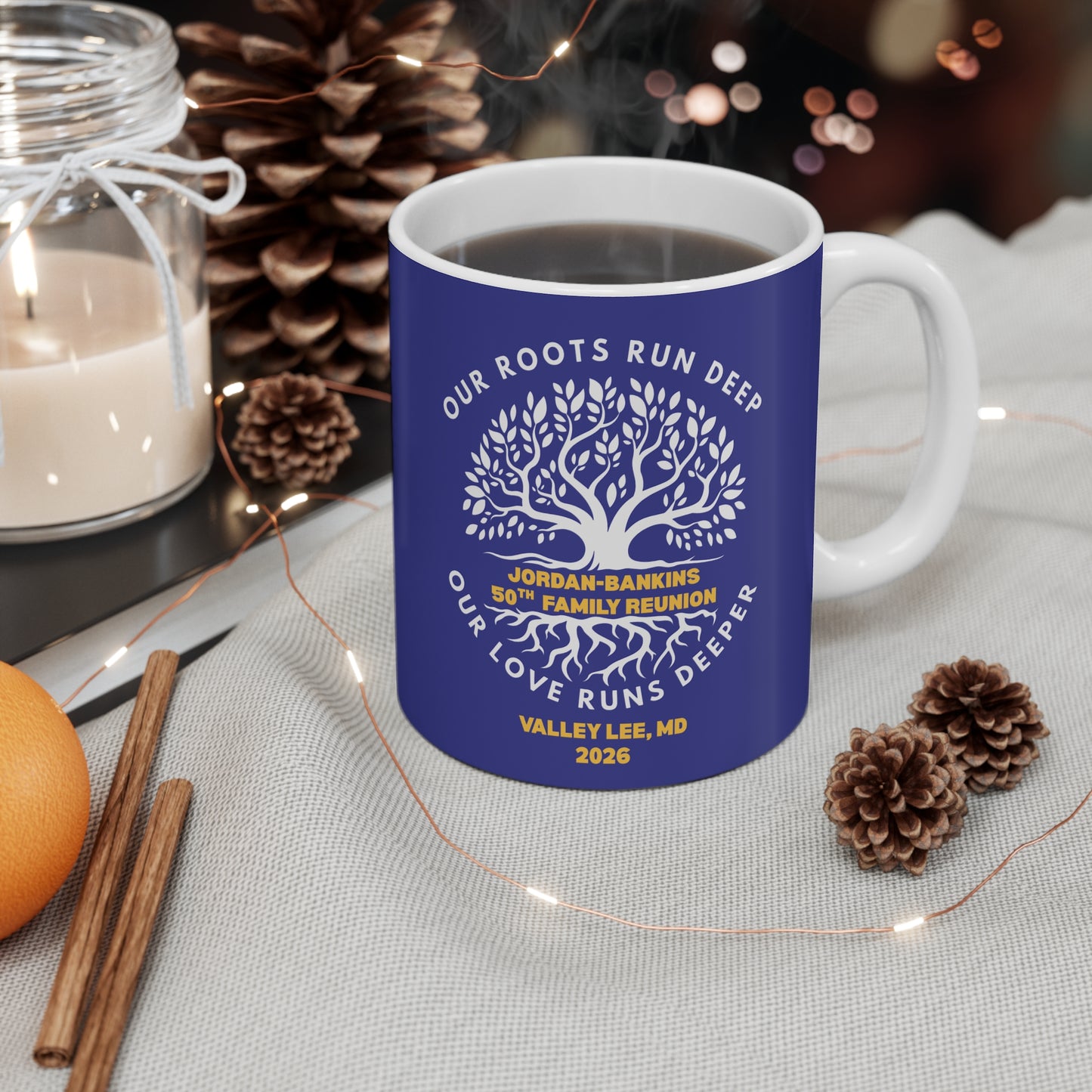 Jordan-Bankins 50th Family Reunion 11oz Mug