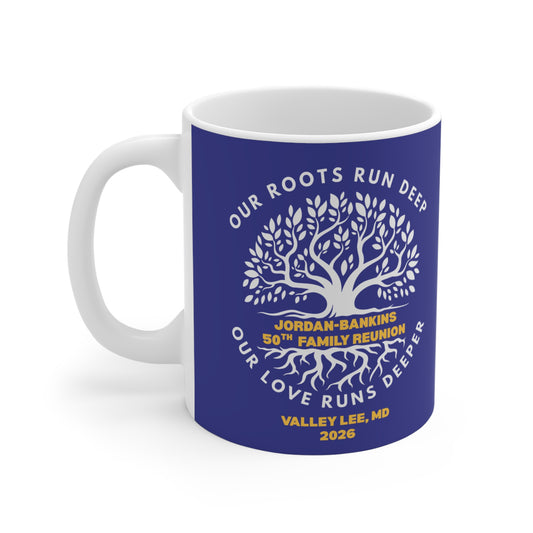 Jordan-Bankins 50th Family Reunion 11oz Mug